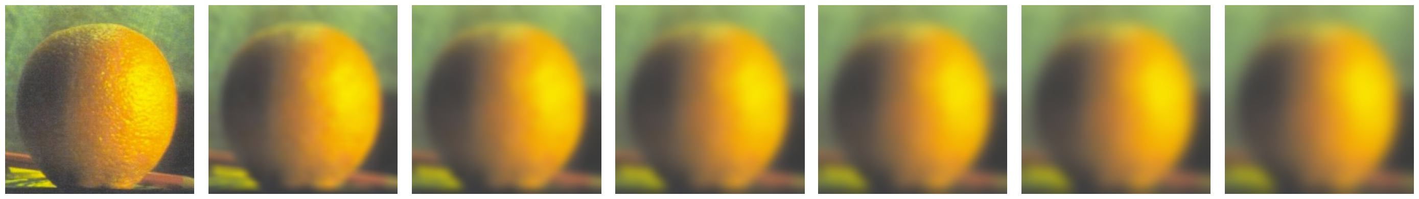 Orange Gaussian Stack
