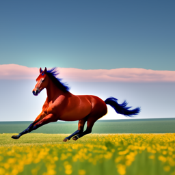 Horse meadow 20 steps