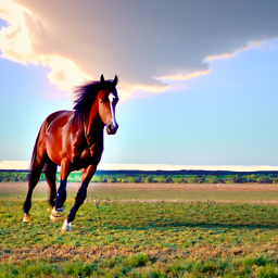 Horse meadow 40 steps